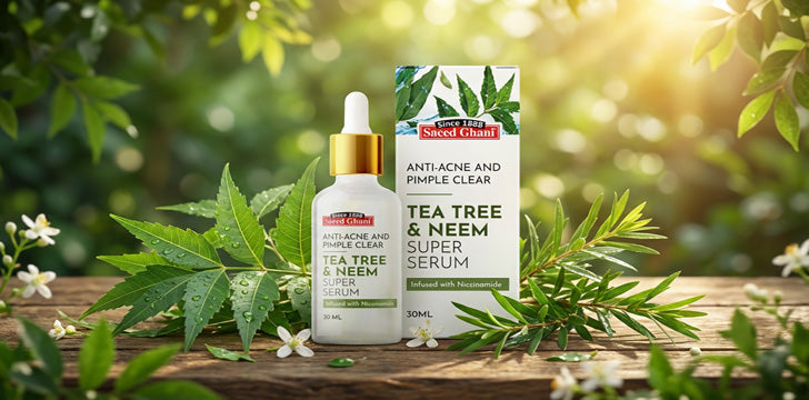 Best Tea Tree & Neem Serum for Acne Control and Pimple Care