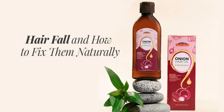 Common Reasons for Hair Fall and How to Fix Them Naturally