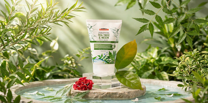 Tea Tree & Neem Face Wash: The Ultimate Solution for Acne-Prone Skin