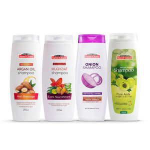 Bundle of 4 Shampoos at the price of 3