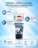Activated Charcoal Detox & Cleanse Face Wash