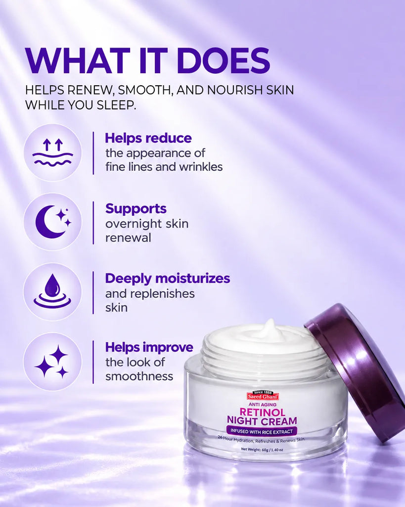 Anti Aging Retinol Night Cream