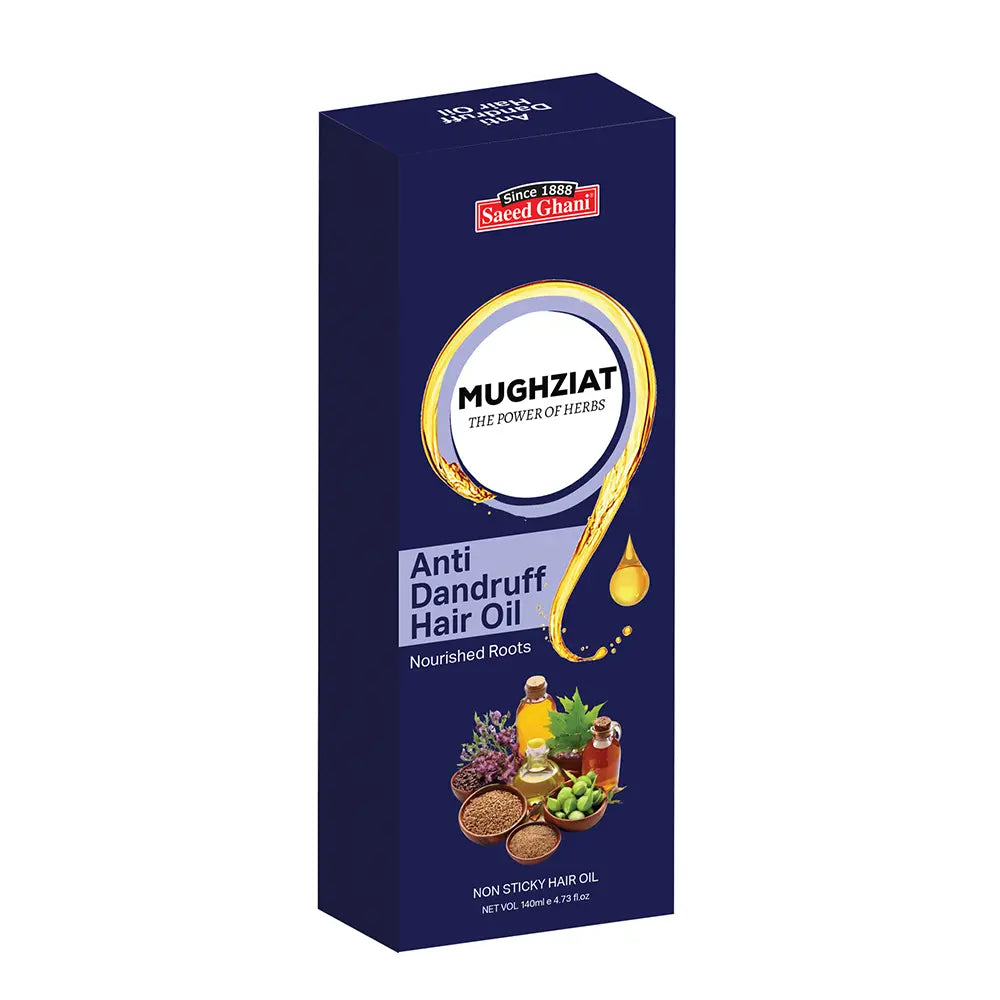 Mughziat Anti-Dandruff hair oil by Saeed Ghani