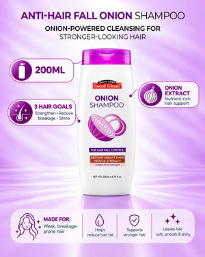 Anti Hairfall Onion Shampoo