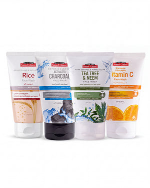 Bundle of 4 Face Washes 100ml