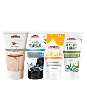 Bundle of 4 Face Washes 100ml