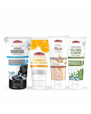 Bundle of 4 Face Washes 50ml