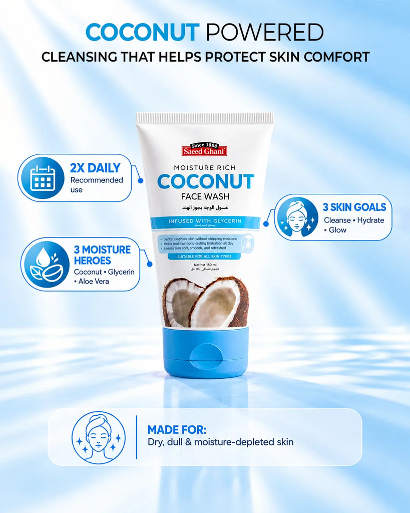 Coconut Moisture Rich Face Wash