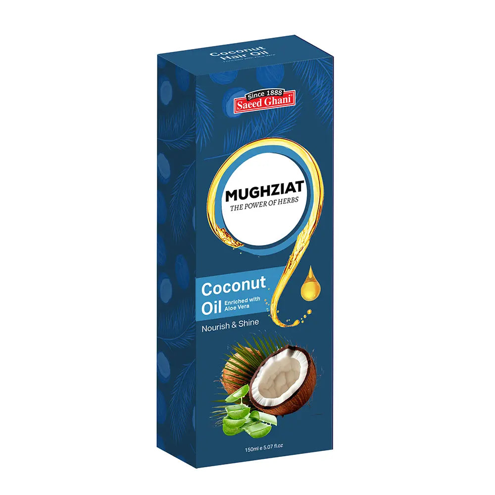 Mughziat Coconut hair oil by Saeed Ghani