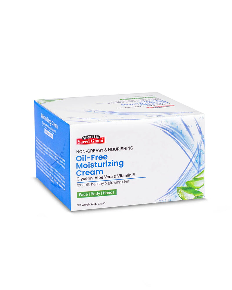 Oil-Free Moisturizing Cream with Glycerin, Aloe Vera, & Vitamin E