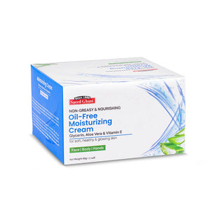 Oil-Free Moisturizing Cream with Glycerin, Aloe Vera, & Vitamin E