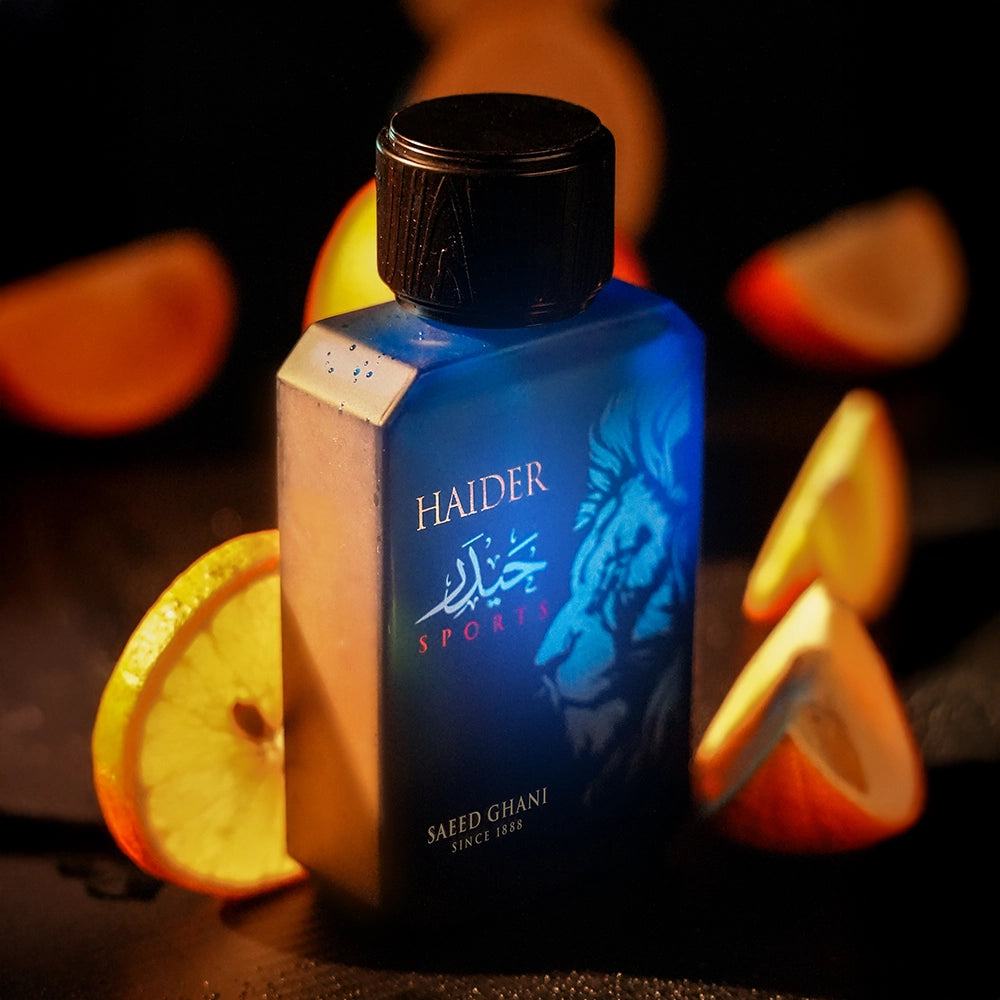 Haider Long lasting perfume for men by Saeed Ghani
