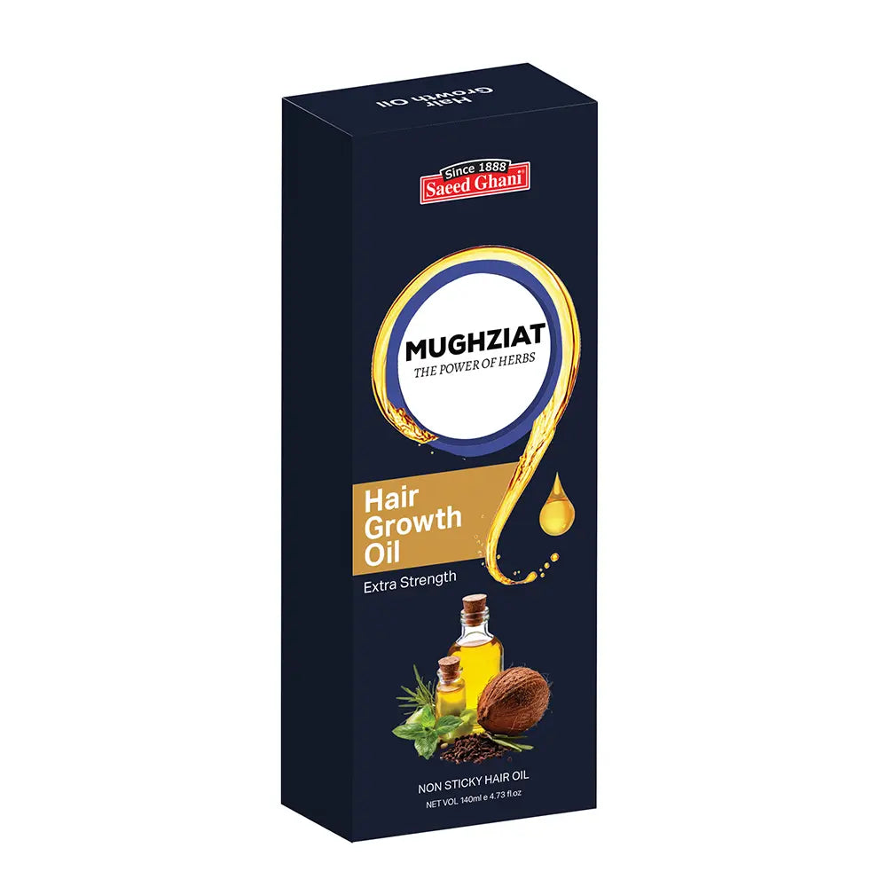 Mughziat hair growth oil by Saeed Ghani