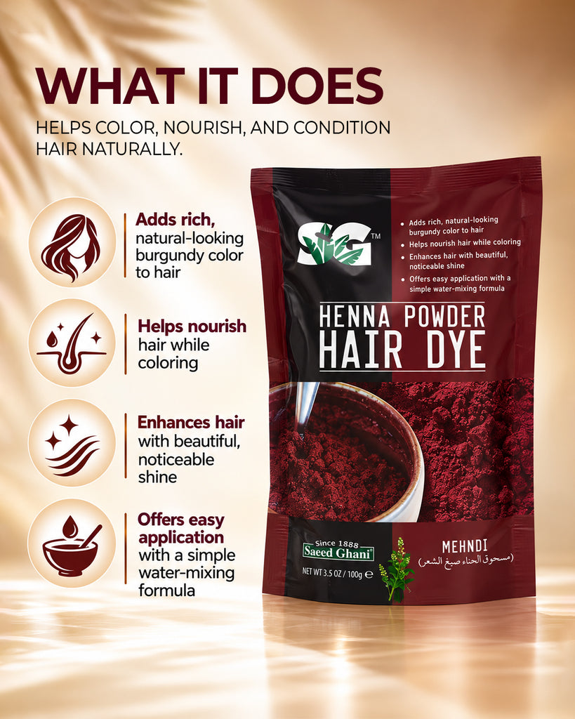 Henna Powder Hair Dye