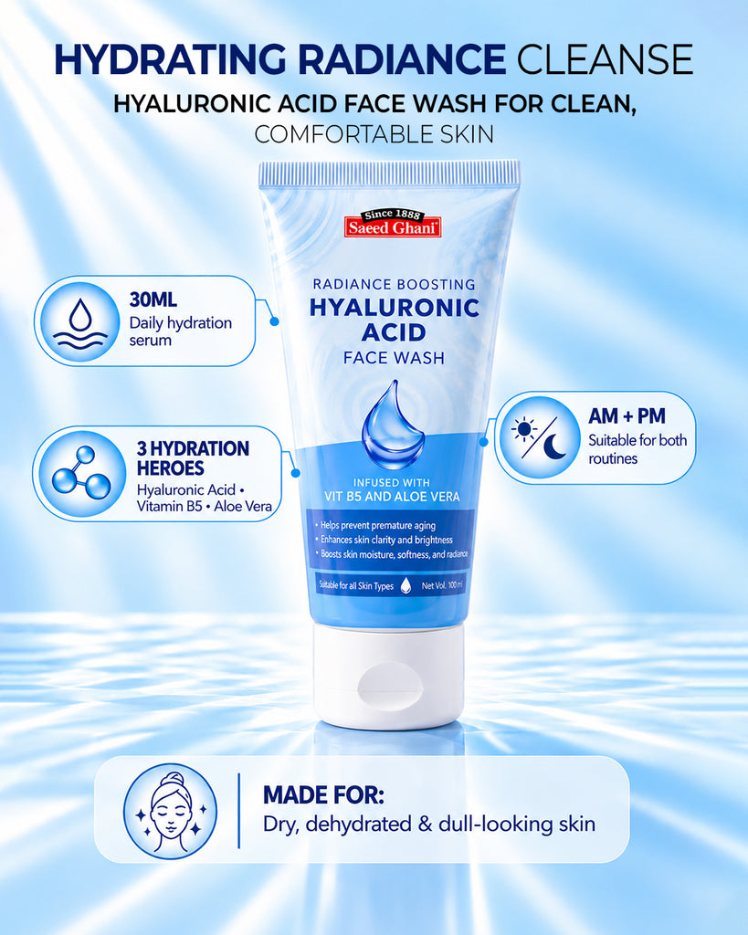 Hyaluronic Acid Radiance Boosting Face Wash