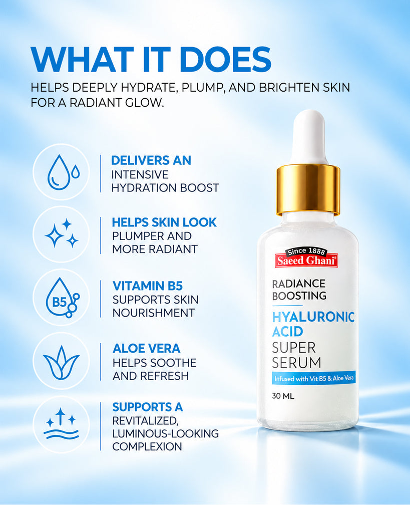 Hyaluronic Acid Radiance Boosting Super Serum