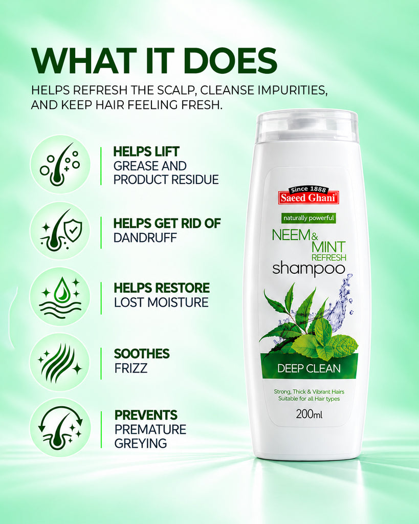 Neem & Mint Refresh Shampoo