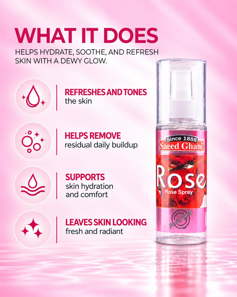 Premium Rose Water Spray