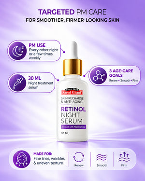 Retinol Skin Recharge & Anti-Aging Night Serum