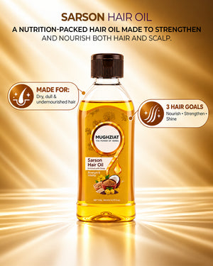 Sarson Hair Oil Enriched with Olives
