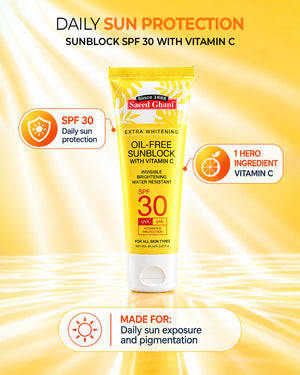 Sunblock SPF 30 with Vitamin C
