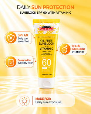 Sunblock SPF 60 with Vitamin C