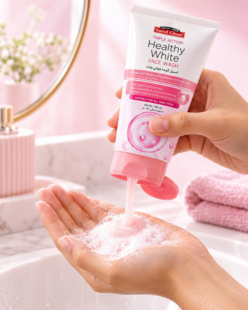 Triple Action Healthy White Face Wash