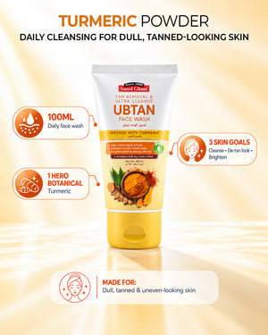 Ubtan Tan Removal & Ultra Cleanse Face Wash