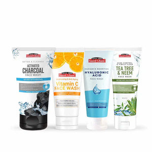 Bundle of 4 Face Washes 50ml