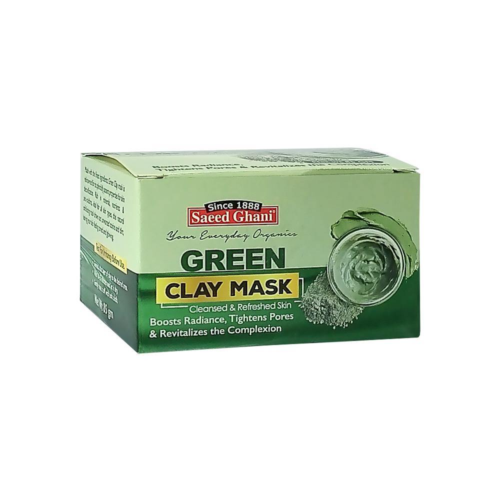 Green Clay Mask - Saeed Ghani 