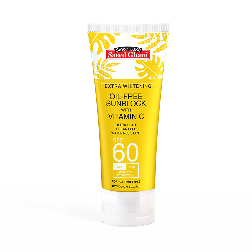 Buy Sunblock SPF 60 with Vitamin C | Skincare – Saeed Ghani